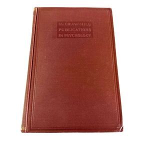 Vintage Publications in Psychology Book Second Edition 1950 HC